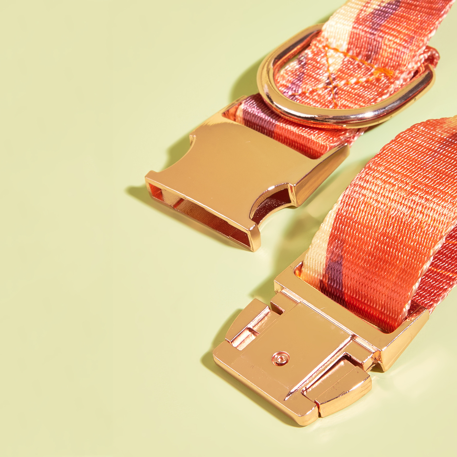 MIDI Cross-border New pet medium and large-sized dog imitation nylon printing factory wholesale adjustable and etchable alloy buckle dog collar pet supplies Pet collar buckle metal pic 24