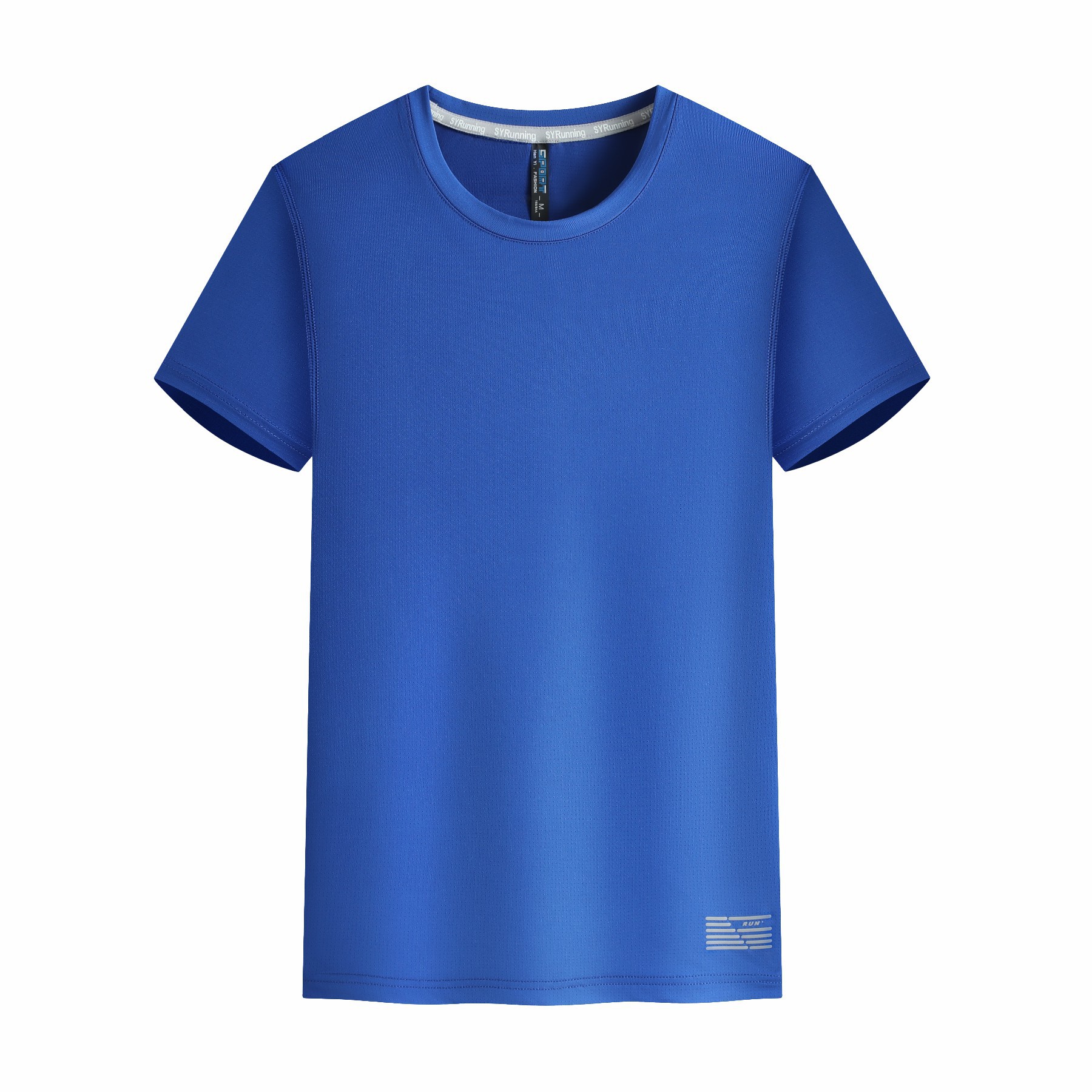 冰丝速干衣T恤定印制logo工作服短袖圆领运动户外跑步文化广告衫详情6