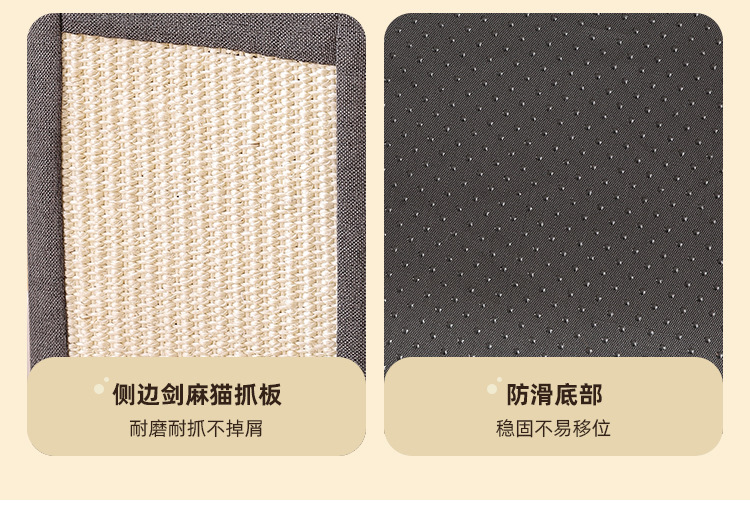 Factory direct supply of cross-border foldable storage cat beds, cat houses, villas, all-season suitable for keeping warm, with cat scratch plates pic 11