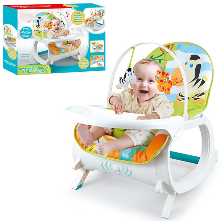 Baby-soothing gadgets: Newborn rocking bed, baby electric cradle, multi-functional dining table and chair for lulling kids to sleep, baby rocking chair pic 11