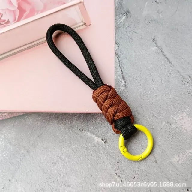 夺甲 TOLKA品牌编织手机挂绳糖果色迷你可拆打结钥匙扣短绳批发商详情34