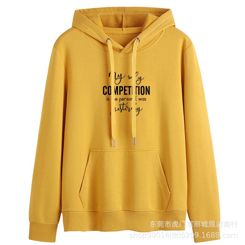 新款女士卫衣2023春季韩版设计感时尚小众圆领宽松女装休闲上衣详情2