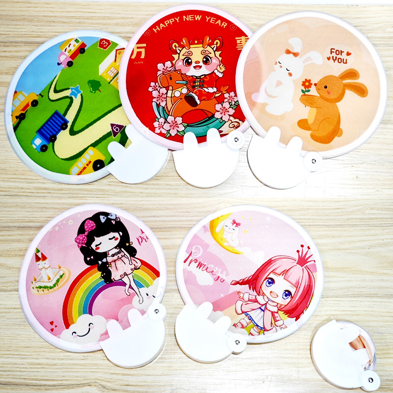 古风扇子企业团扇圆扇中国风蒲扇汉服刺绣宫廷团扇直供详情6