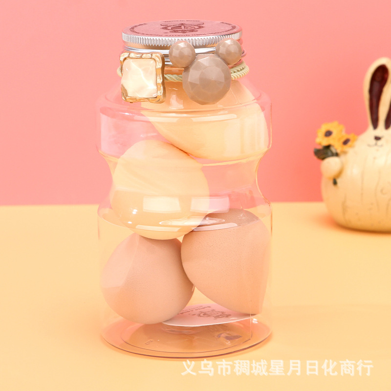 4 Li Jiaqi beauty eggs, no-powder makeup sponges, powder puffs, makeup eggs, gourd cotton super soft tool balls pic 5
