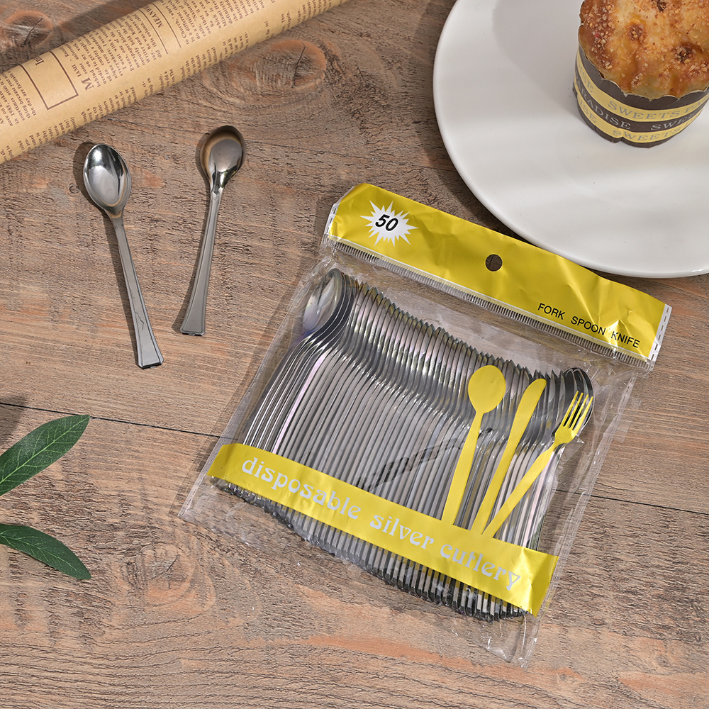 24 sets of multiple selectable spoon sets for cake shops, desserts, tableware and spoons, wholesale from the manufacturer pic 14