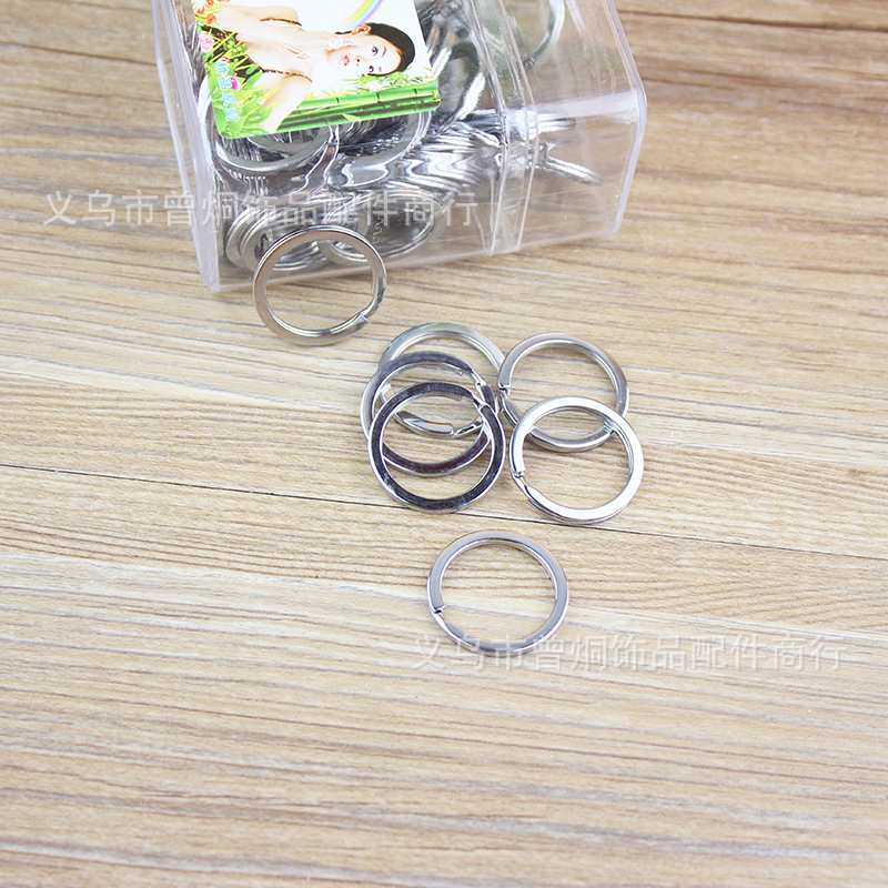 Double-layer Xinmeida key rings, 80 pieces in a box, wholesale for one yuan pic 9