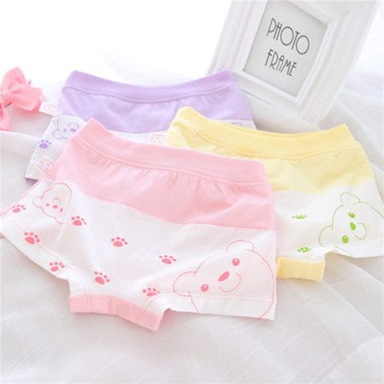 Dibujos animados niños bragas algodón peinado niñas boxer bragas niñas shorts leggings fábrica al por mayor pic 6
