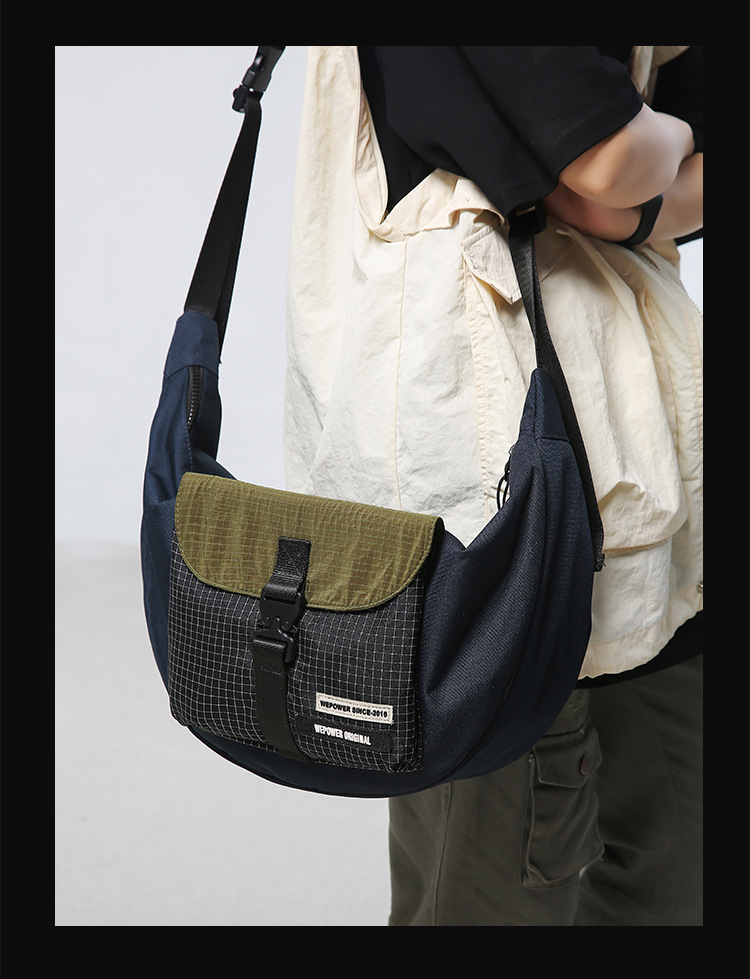 WEPOWER新款饺子包 男女通用时尚单肩包 轻便户外大容量斜挎包 百搭潮流其他分类详情20