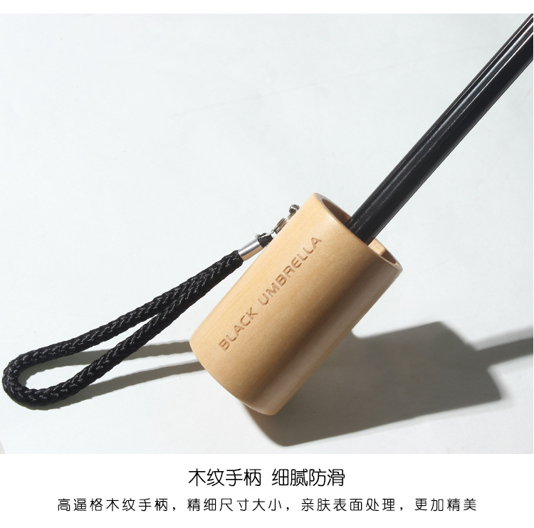 Cross-border supply black rubber folding umbrellas, one-piece consignment, sun protection and shade umbrellas, extended four-fold small black umbrellas, factory direct sales pic 31