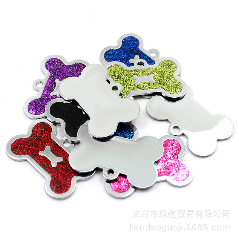 HC535 manufacturer has 10-color bright pink dog bones in stock and supplies metal pet tags, pendants and dog tags pic 30