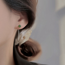 古猫宁 性冷淡风链条流苏耳线女复古德鲁纳酒店李智恩IU同款耳环详情15