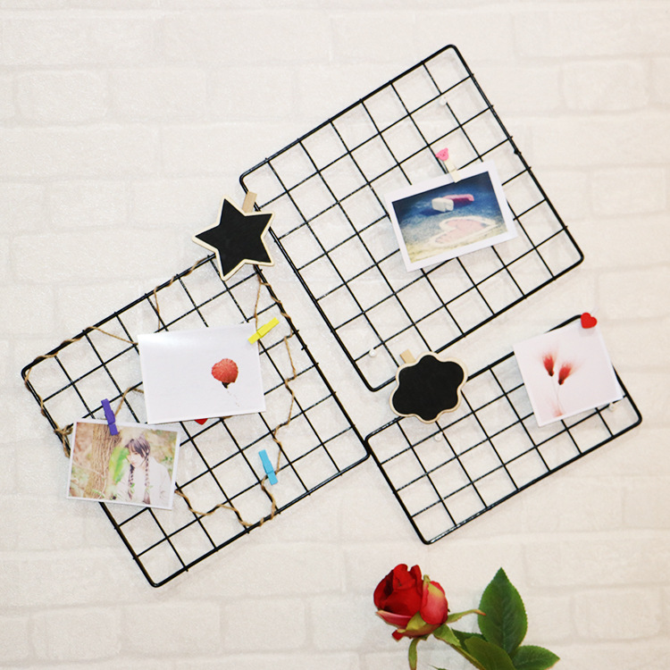 Wholesale of black plastic-coated mesh, stainless steel mesh, steel wire mesh, iron wire mesh, plastic-coated grid, photo wall pic 10