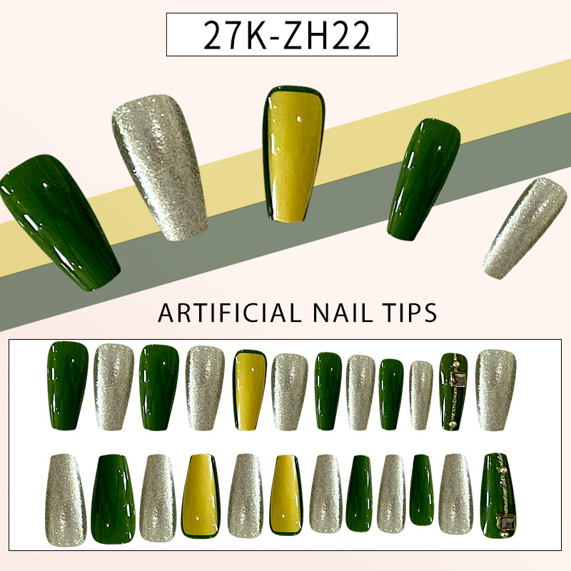 Wearable nail false nail patches are selling well in foreign trade. Wholesale and customization of the extended Barret nail art tool set for hot girls, exclusively for foreign trade pic 4