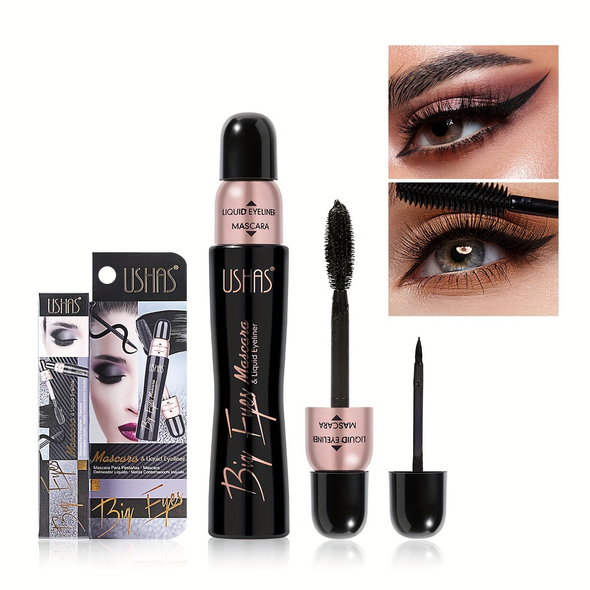 USHAS cross-border hot spot mascara and eyeliner Pen MA1088F pic 11