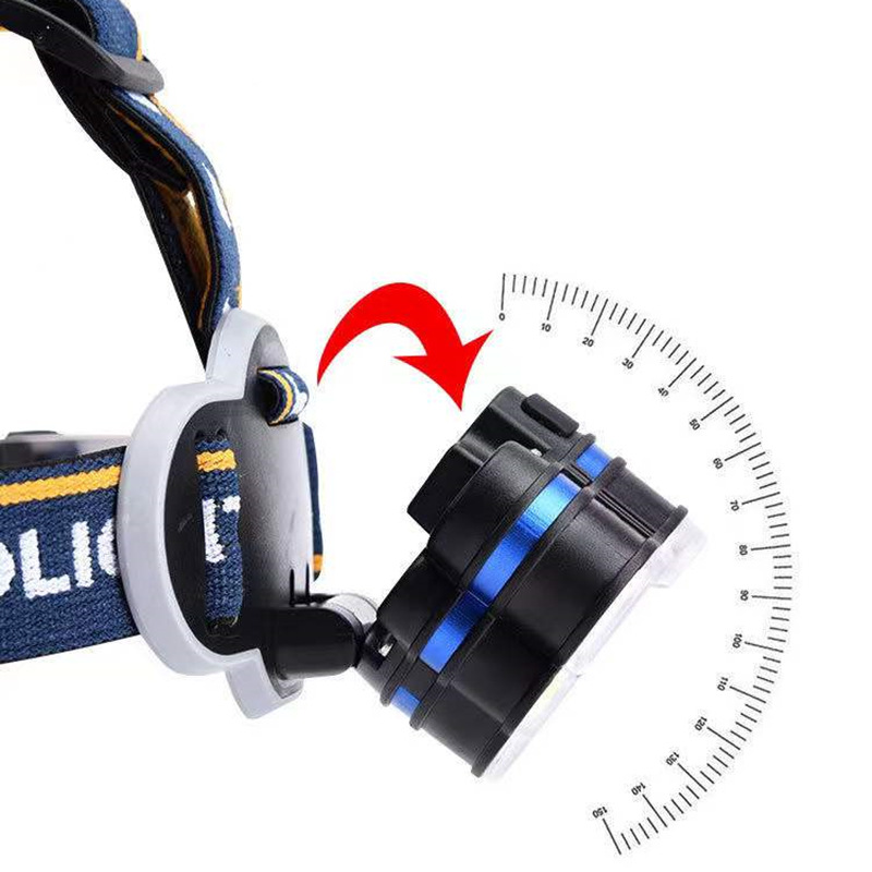 Wholesale of cross-border 8-lamp COB head-mounted headlamps with USB charging and outdoor long-range led high-intensity headlamps pic 5