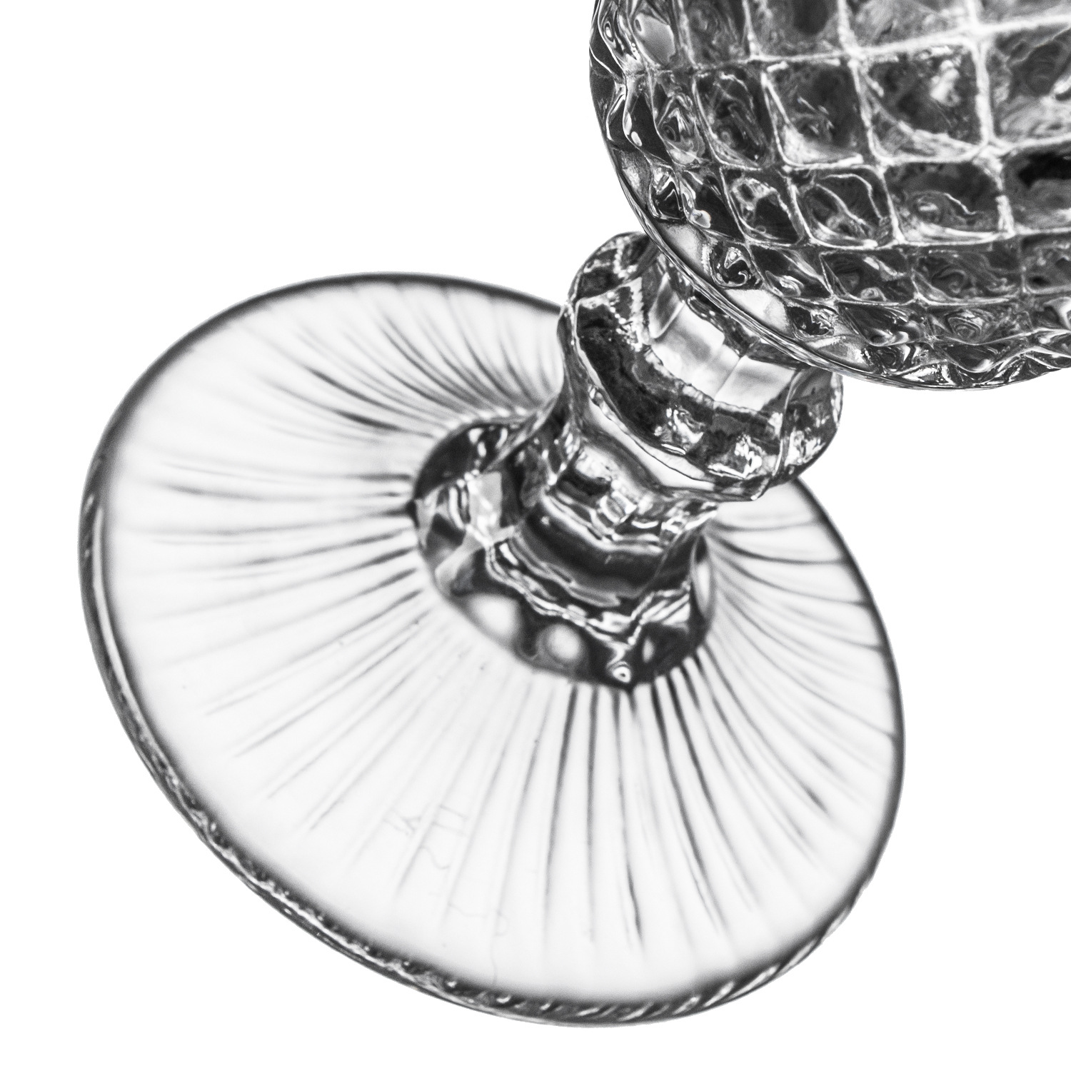 厂家批发浮雕菠萝花纹玻璃果汁杯红酒杯 婚礼酒吧KTV用详情11