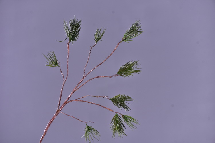 Wholesale of original factory imitation pine needles, home furnishing mall, wedding Zen-themed imitation plant decorative items, imitation pine branches pic 4