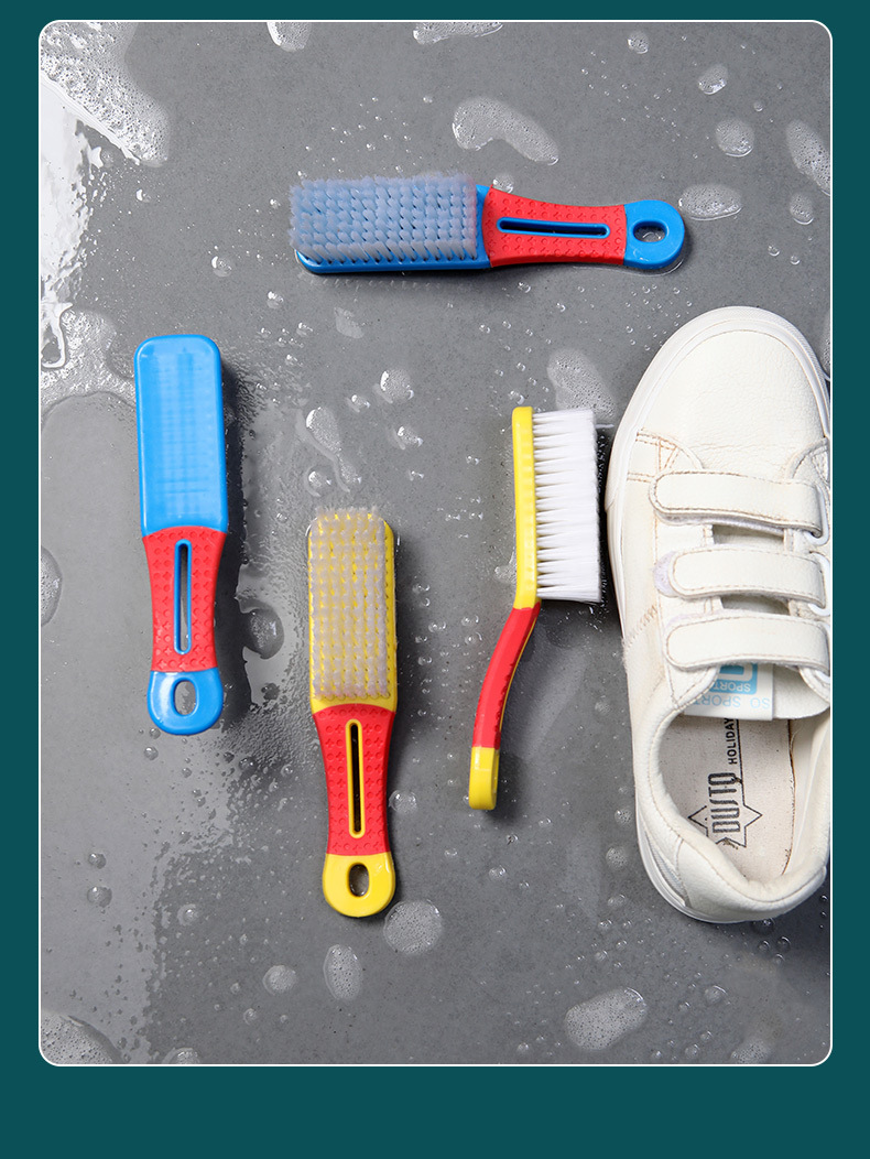 Soft-bristled shoe brush, no damage to shoes, household clothes cleaning and washing brush, multi-functional shoe brush, shoe washing magic tool, long-handled brush pic 20