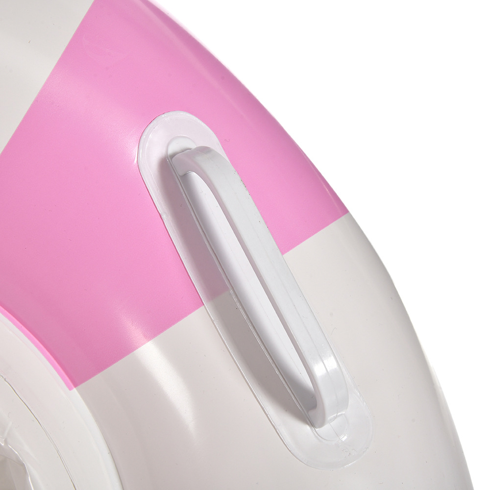 小红书同款卡通可爱宝宝游泳圈儿童带把手救生圈加厚充气小熊泳圈详情6