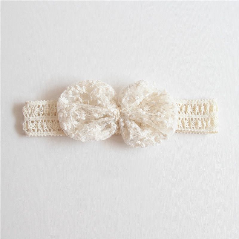 Korean baby hair band, super fairy-like bow hair accessory for baby girls, full moon princess headwear for infants and toddlers, no hairpin pic 2