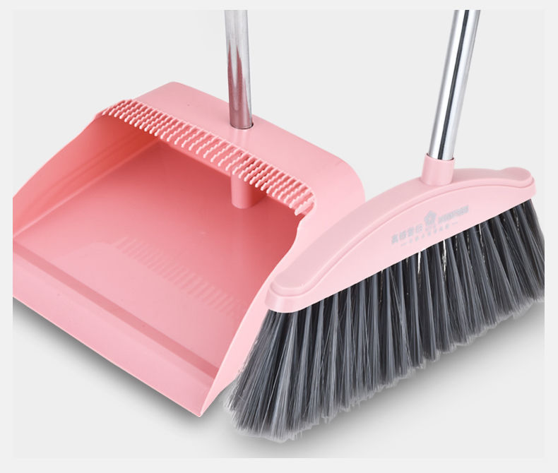 Factory exclusive supply of cleaning sets, dustpan sets, household plastic single broom and dustpan sets wholesale pic 6