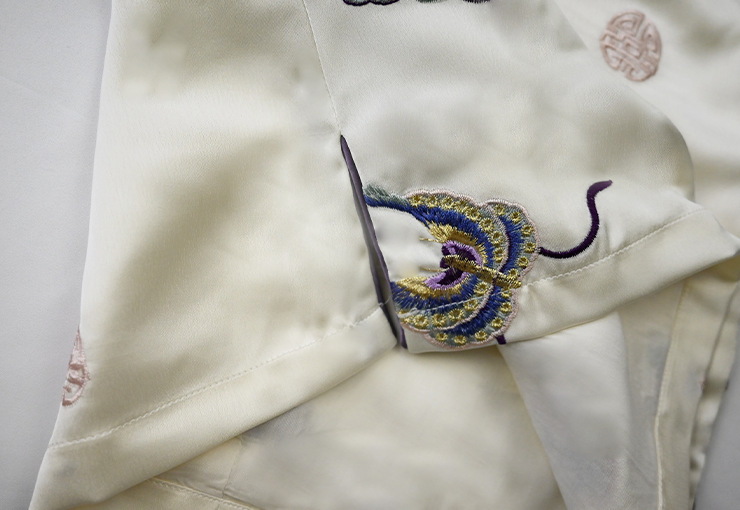 国潮女童夏款无袖旗袍裙中国风童旗袍蝴蝶飞飞唐装汉服童装详情11