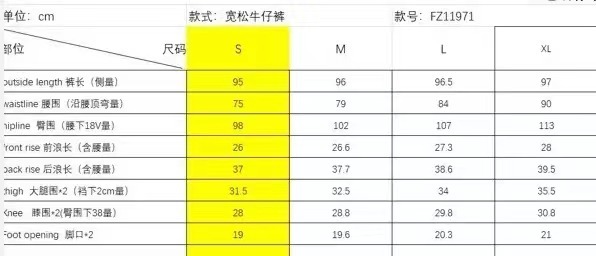 2024新进时尚休闲女式宽松阔腿裤中低腰水洗牛仔长裤详情1