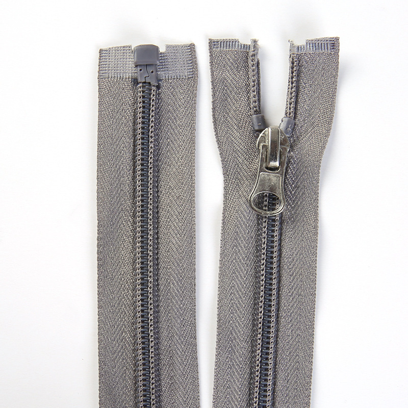Wholesale No. 5 nylon injection-molded tail-end zippers for clothing, home textiles, bags and anti-static zippers. Customized sizes available pic 12
