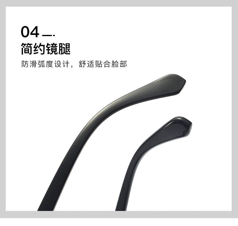 厂家直供网红潮流爆款D字太阳镜女街拍出行遮阳多色墨镜太阳眼镜详情9