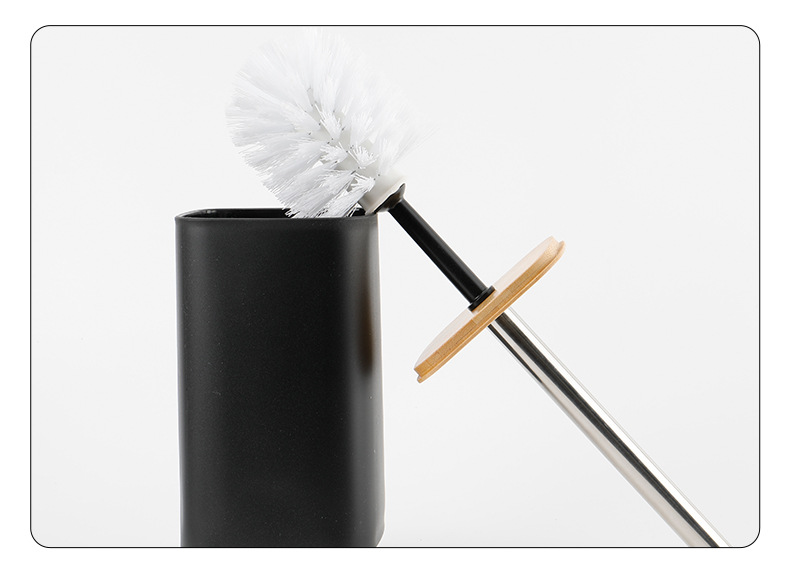 浴室用品六件套四件套方形竹盖漱口杯刷牙架香皂盒浴室收纳卫浴洗漱套装详情5