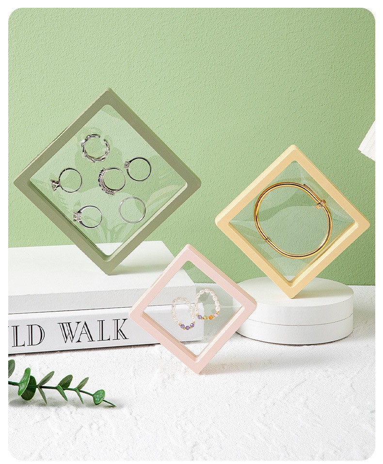 Anti-oxidation transparent PE film display box, suspended packaging box, gift bag, jewelry, ring and accessory box in stock pic 18