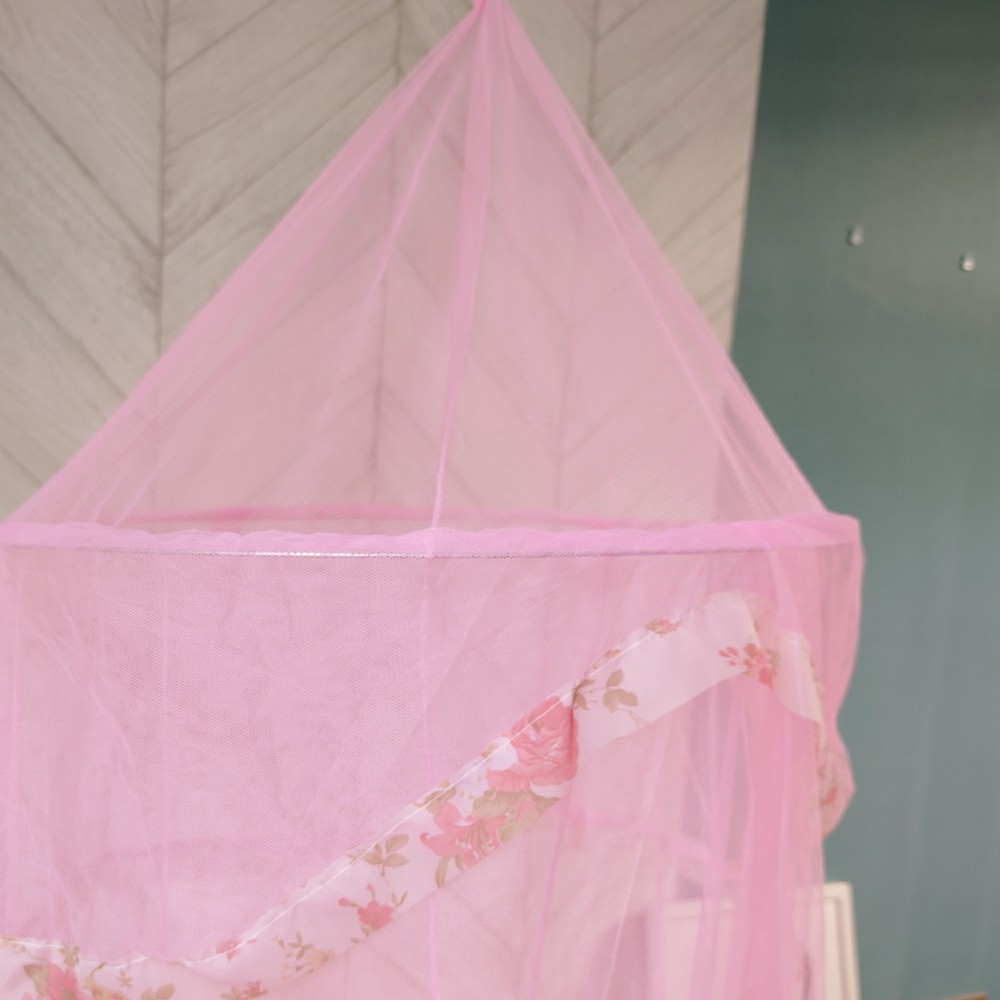 小圆顶可折叠公主蚊帐 加密儿童吊顶蚊帐详情2