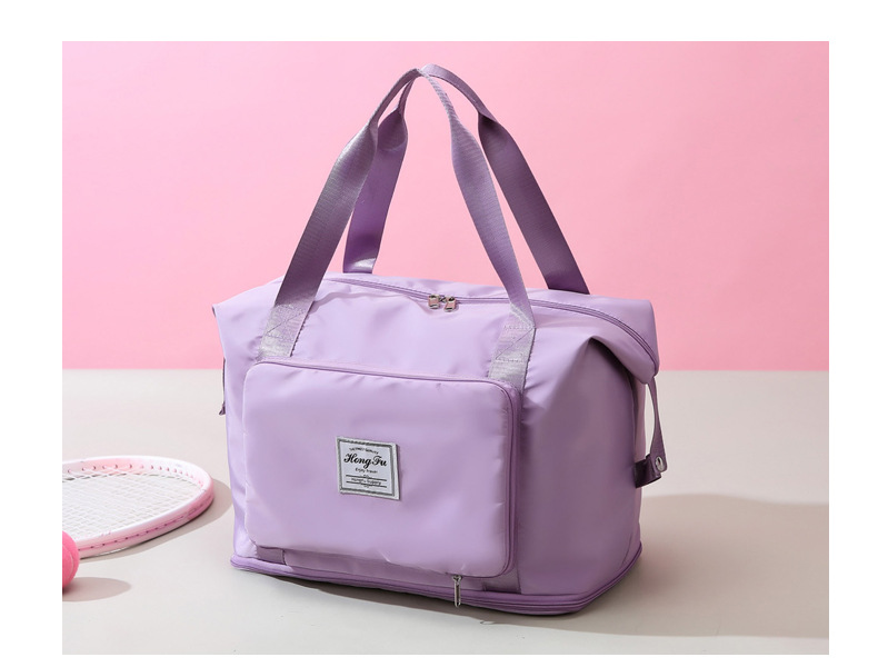 Wholesale dry and wet separation sports hand-held shoulder bags, yoga and fitness bags, folding and storage large-capacity travel bags, LOGO pic 34