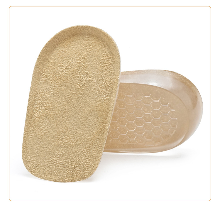 Inner height-increasing insoles, silicone socks, inner invisible height-increasing heel pads, half pads, anti-friction and shock-absorbing heel height-increasing insoles pic 17