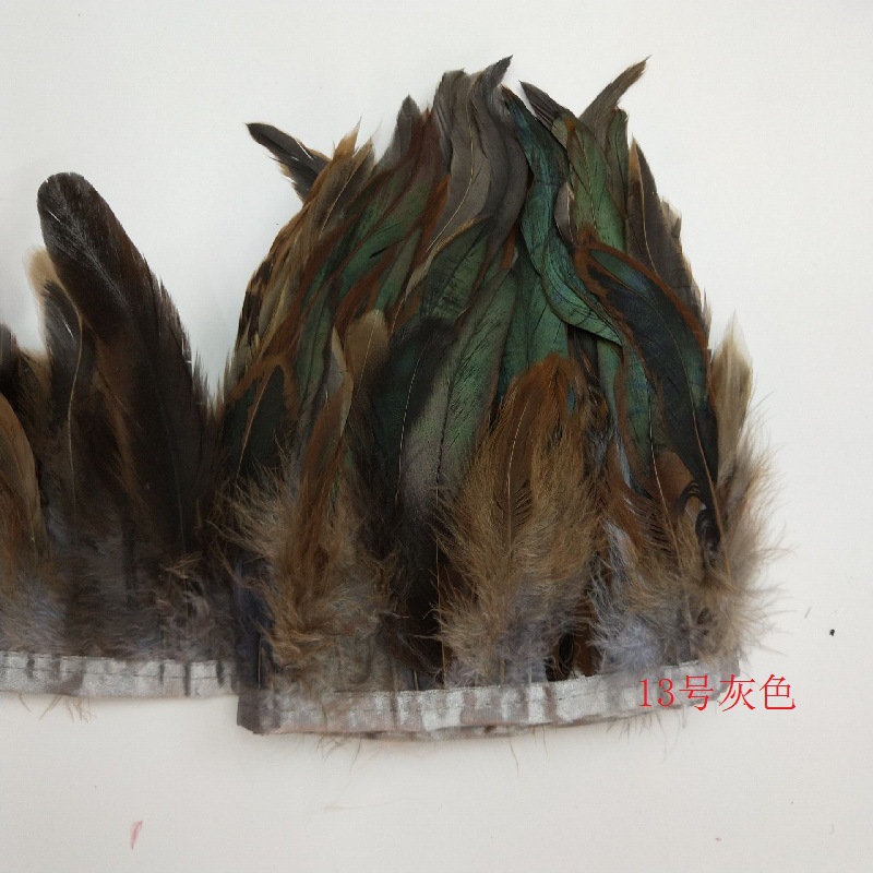 Feather fabric straps, fabric edges, clothing accessories, woolen strips, diy landscape decoration handicrafts and accessories from the manufacturer pic 14