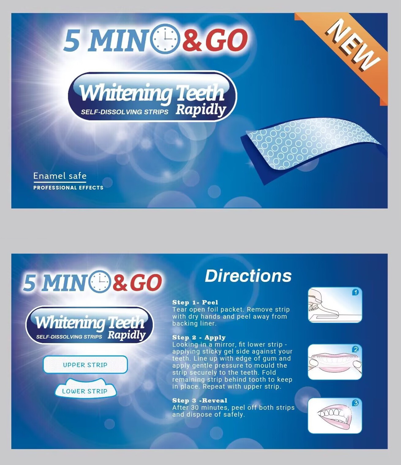 The cross-border foreign trade source 5D Teeth Beauty White Teeth Strips cross-border product stock supply report is complete pic 20