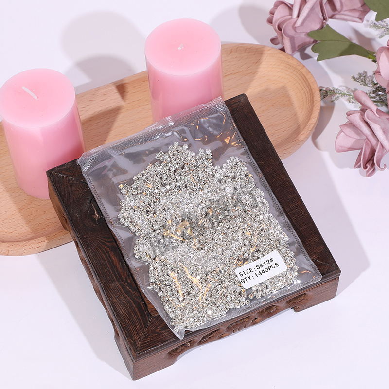 Self-owned brand XX brand handcrafted items, silver claws, white diamonds, special-shaped single claws, hand-sewn diamonds, glass jewelry, DIY beads, accessories, direct supply from the manufacturer pic 4