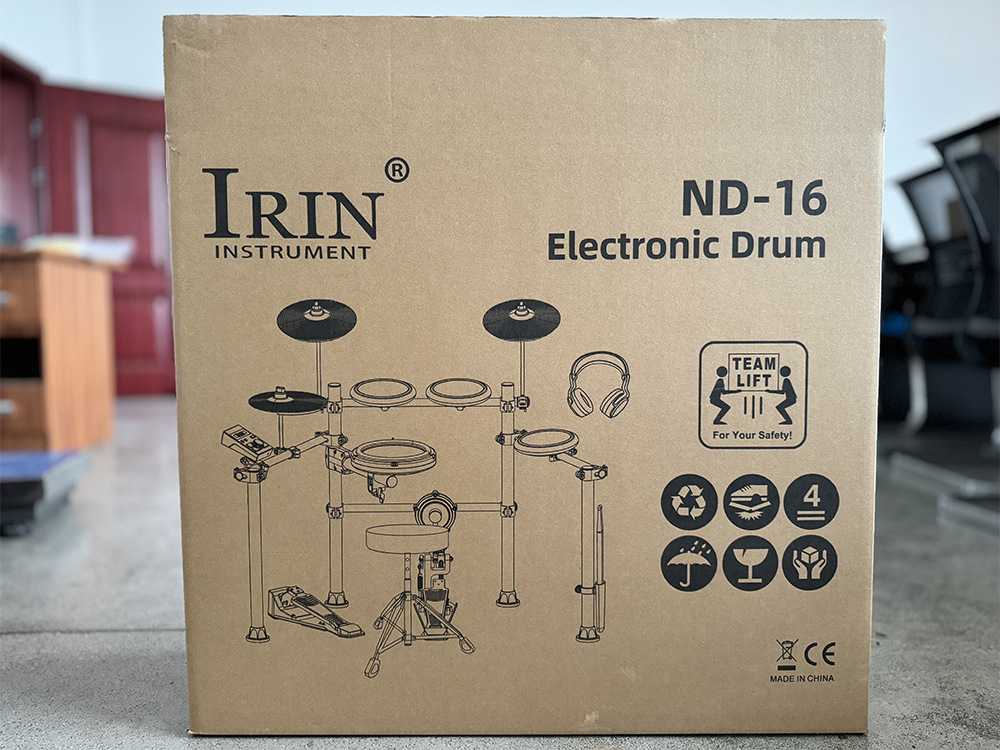 IRIN便携电鼓架子鼓儿童初学家用成人网皮爵士鼓专业电子鼓外贸详情6