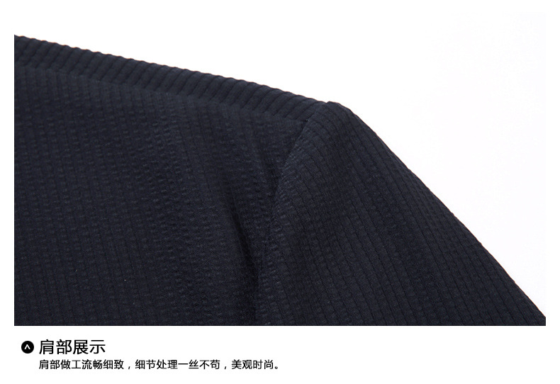 高端品质韩版新款男士春秋薄款西装上衣领空调服男休闲纯色外套详情20