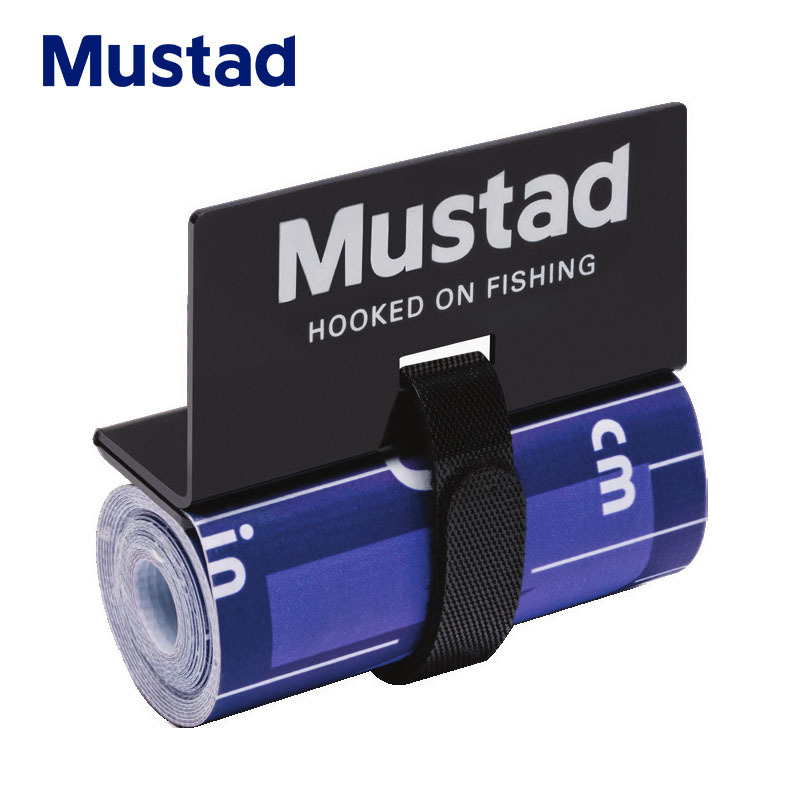 Musta folding fish measuring ruler 148cm is convenient for storage. Lue fishing tools are soft and wrinkle-resistant pic 1