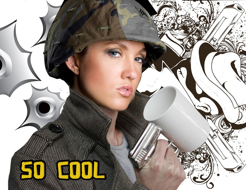 Mugs, creative mechanical ceramic cups, coffee cups, gifts for male colleagues, and color boxes for foreign trade pic 1