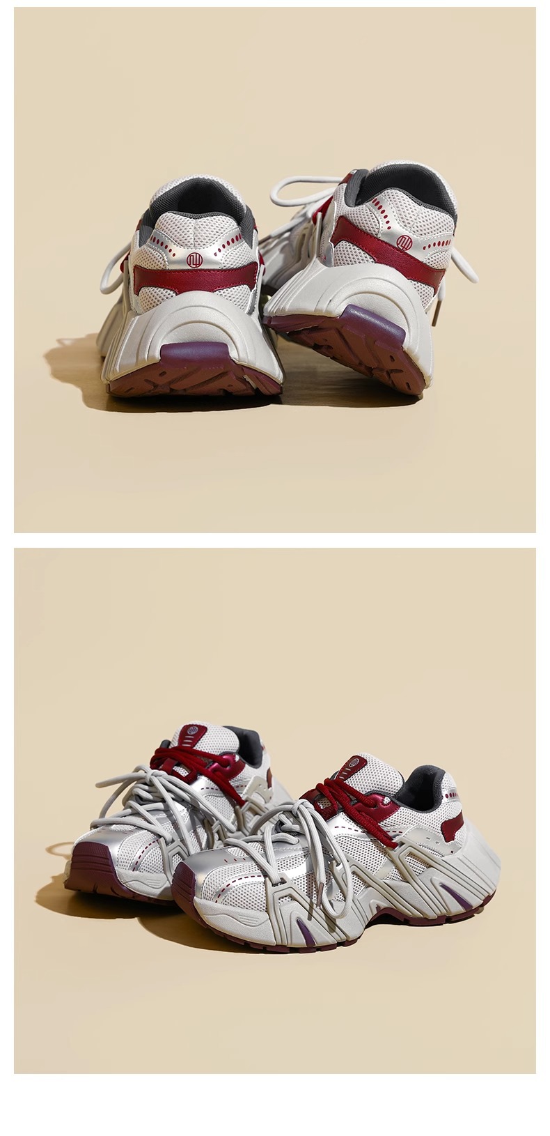 老爹鞋女2024秋冬新款ins潮厚底百搭潮流时尚休闲运动鞋女鞋百搭详情16