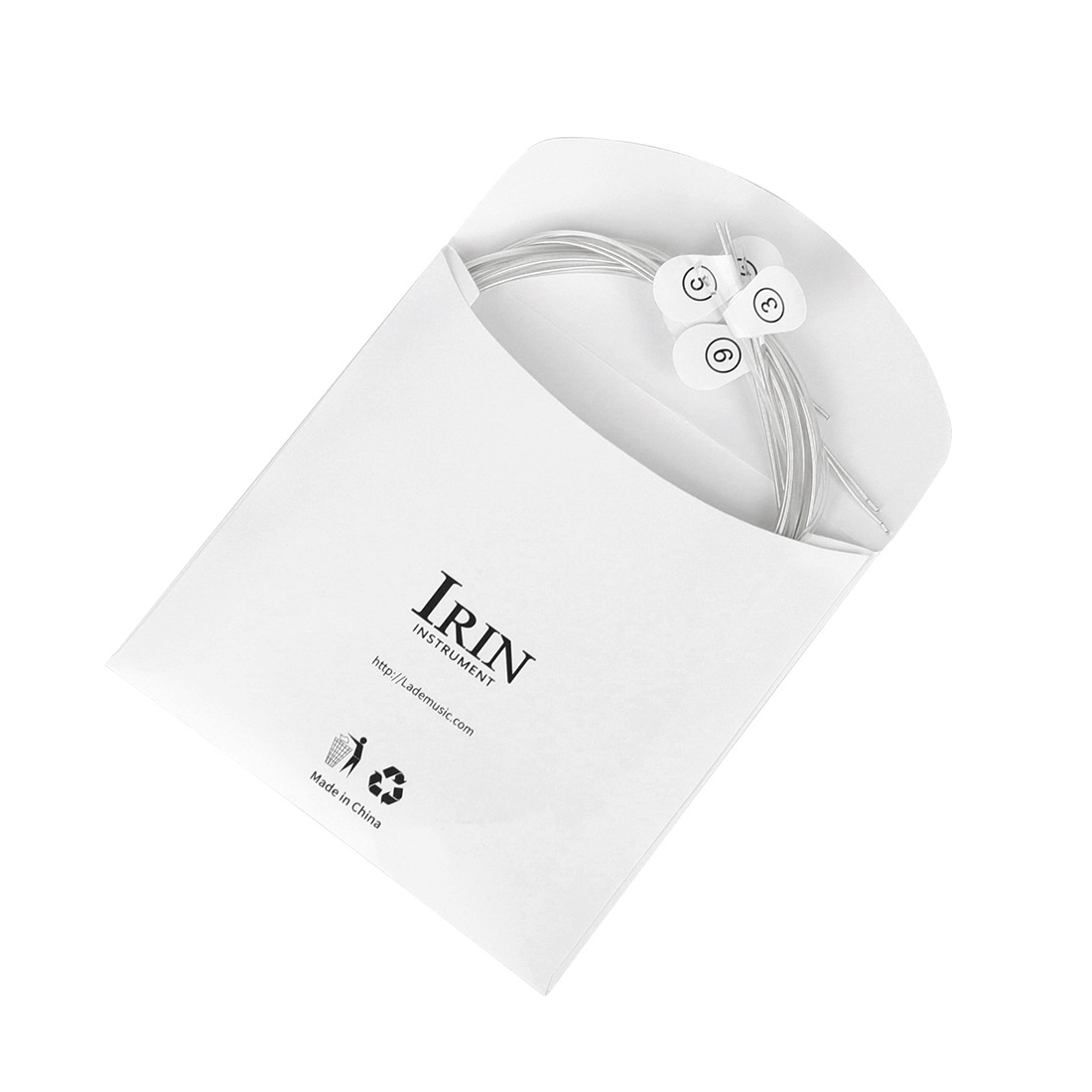 Wholesale of IRIN classical guitar strings with silver-plated copper alloy, PU coated nylon, and C313 classical guitar strings pic 10