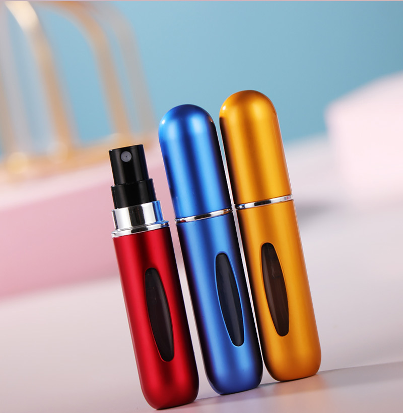 In stock: 5ml bottom-filled perfume spray bottle, aluminum foil recyclable perfume filling bottle, portable cosmetic bottle pic 13