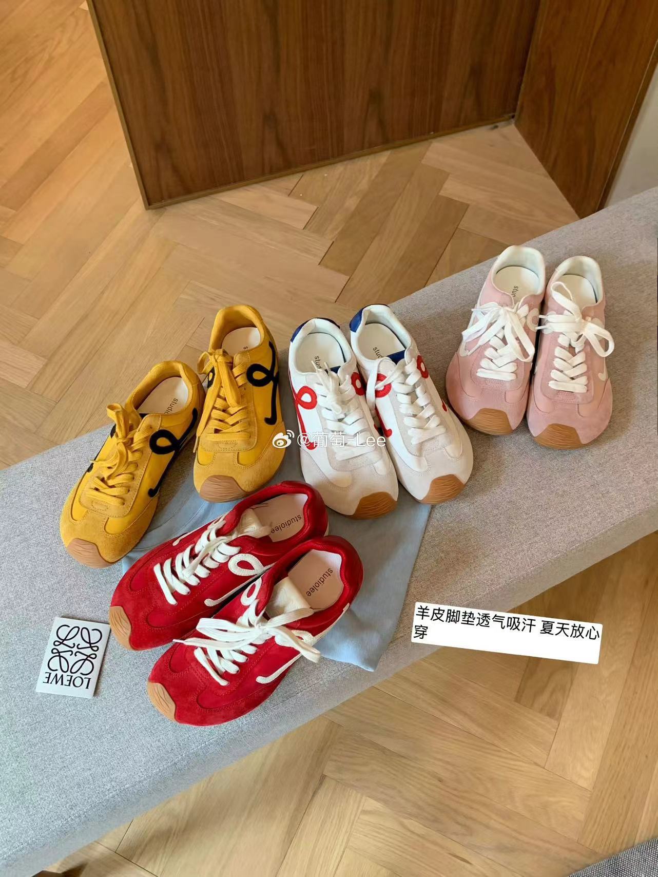 葡萄妈歪头内增高德训鞋休闲风撞色拼接系带运动大头小白鞋女详情1