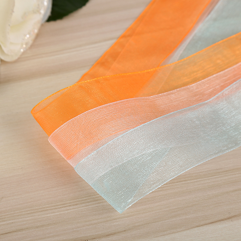 2.5cm ribbon DIY gift packaging tape, edge tape, red ribbon, silk ribbon, satin ribbon, wedding colorful ribbon pic 28