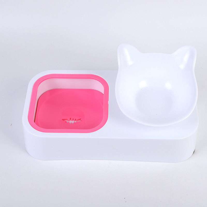 Pet food utensils for cats and dogs, non-wet mouth, splash-proof, vehicle-mounted pet forehead guard, floating bowl, dual-purpose feeding and drinking bowl for cats and dogs pic 14