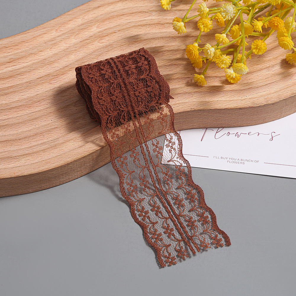 133-2A in-stock color non-elastic lace trim handicrafts, doll clothing, scarves, sleeves, accessories, DIY clothing pic 48