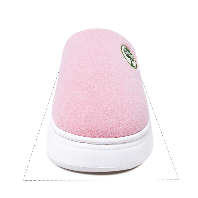 Wholesale of new autumn and winter home indoor and outdoor latex-filled cotton slippers for women, durable couple cotton slippers for men pic 10