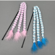 仙女猫咪玩具 响纸珍珠逗猫棒 钢丝猫猫用品 互动厂家批发现货详情11